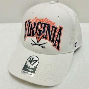 '47 Brand Virginia Cavaliers‎ Keystone MVP Snapback Hat Cap Adjustable White
